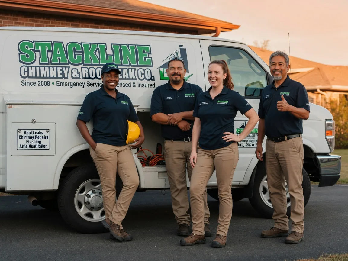 Chimney flashing repair company in Hazelton, ND